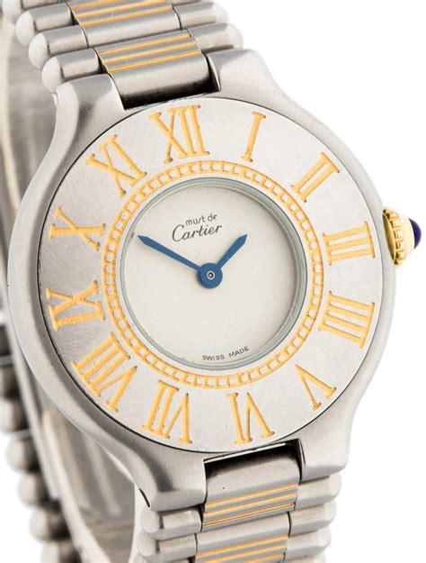 must 21 cartier watch